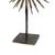 The Industrial-Chic look of the Radiant Sculpture is made possible by its patinated Iron base and spiked mirror surround....