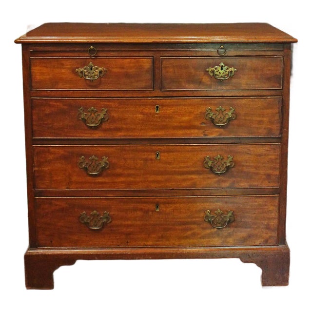 Circa 1765 English Georgian Period Bachelor's Chest of Drawers For Sale