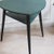 1960s Mid-Century Modern Table in Green and Black with Shelf, 1960s For Sale - Image 5 of 12