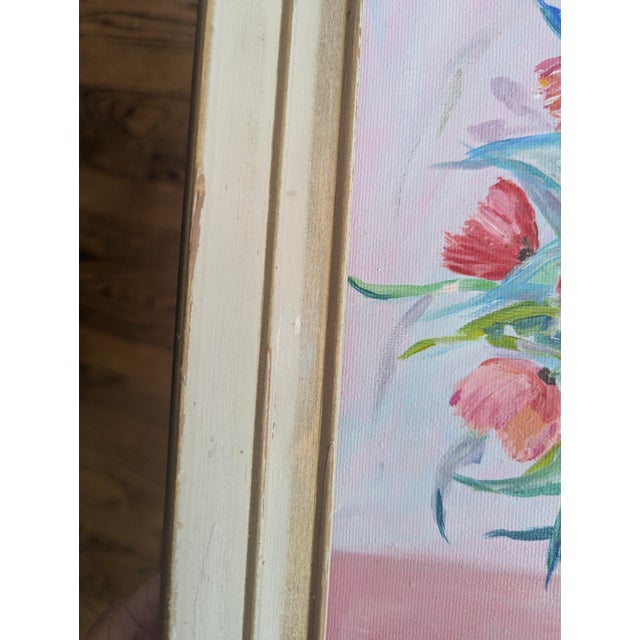 2020s Original Still Life Flower Bouquet Painting Framed For Sale - Image 5 of 7