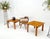 Pair of Solid Teak Danish Mid-Century Modern Square Side End Coffee Tables Mint For Sale - Image 6 of 11