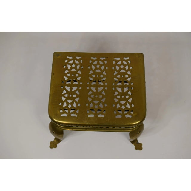 Victorian Mid-19th Century Victorian Brass & Iron Footman For Sale - Image 3 of 9