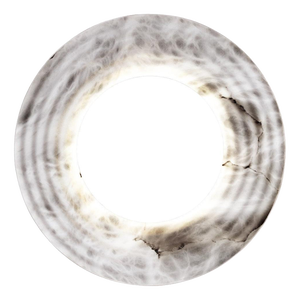 Mirror Disc Small Wall Lamp by United Alabaster
