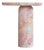 Bold Pink Marble Side Table from Kiwano Concept For Sale