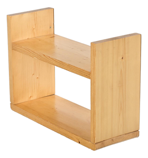 Pine Shelf from Les Arcs, France, 1975