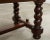 Country English Walnut Farmhouse Barley Twist Dining Table For Sale - Image 13 of 18