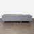 2020s West Elm Parker Gray Sectional Sofa With Chaise and Wood Base For Sale - Image 5 of 7