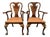 George II-style Hand-Carved and Parcel-Gilt Arm Chairs, England Circa 1810-1830 - a Pair For Sale