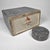 1990s Tozai Faux Rayskin Shagreen Canister Jar With Lid Ceramic Vintage For Sale - Image 5 of 6