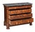 French French Louis Philippe Chest or Commode of Burr Walnut With Marble Top For Sale - Image 3 of 12