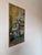 A beautifully executed 1970s vintage Impressionist cityscape oil on canvas depicting a charming streetscape with quaint...