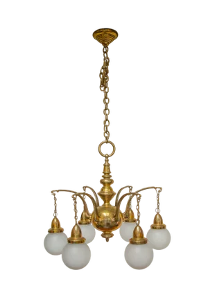 Art Deco Chandelier, 1930s