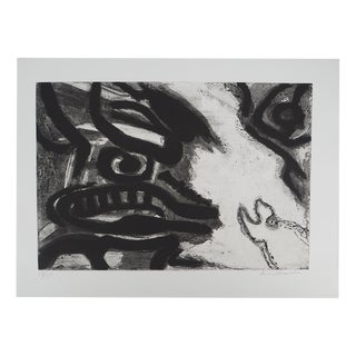 Bengt Lindstrom,: Totemic Animal, Engraving For Sale