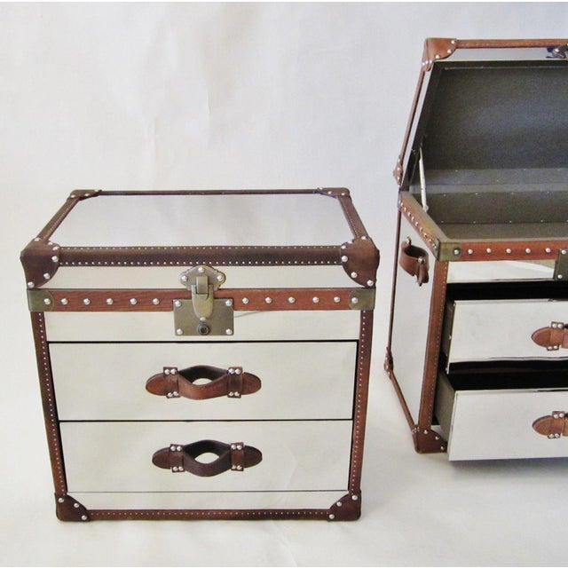 Restoration Hardware Trunk Chest NightstandsPair Chairish