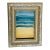 Small Mixed Media Sunny Isles Beach in Silver Frame For Sale