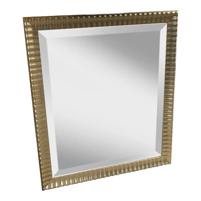 Contemporary Arch Design Custom Mirror With Champagne Finish For Sale