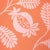 Modern SAMPLE - Schumacher Lanzadera Vine Indoor/Outdoor Fabric In Melon For Sale - Image 3 of 4