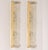 Pair of large handcrafted murano glass on a brass base sconces by hillebrand, germany, circa 1960s. It consists of...