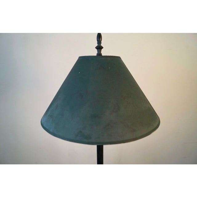 George Kovacs 1970’s Postmodern Verdigris Floor Lamp For Sale - Image 4 of 12
