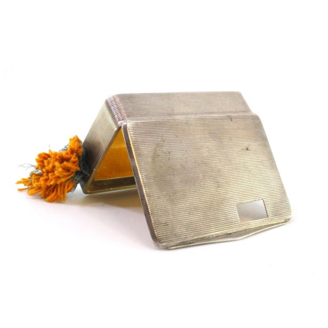 Matchbox in Guilloche Silver For Sale - Image 5 of 11