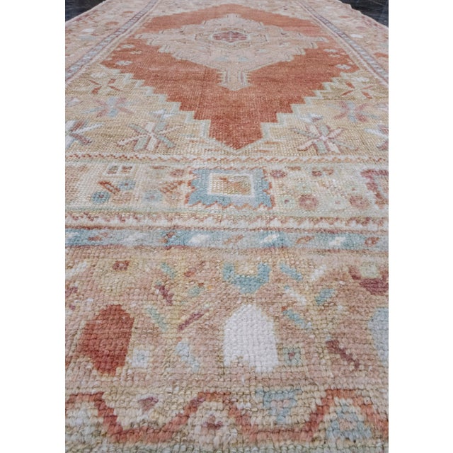 Textile Turkish Vintage Style Anatolian Rug 3'6" x 6'9" For Sale - Image 7 of 8