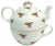 Porcelain Portable Cup & Teapot Combo For Sale
