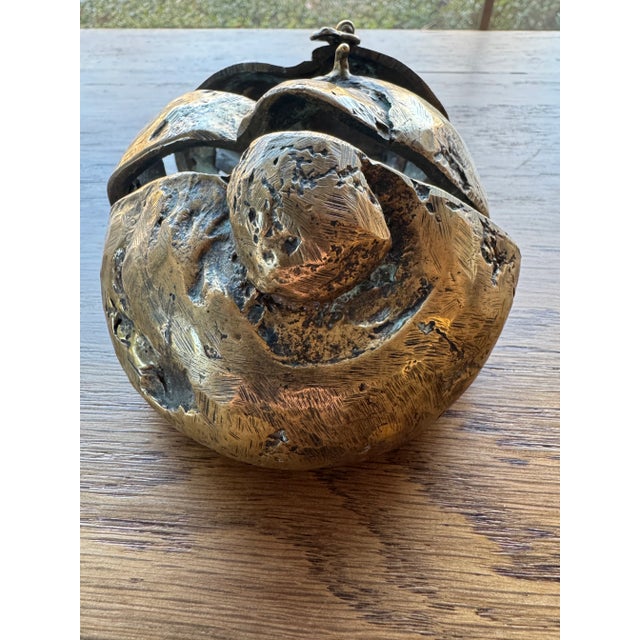 Mid 20th Century Articulating Bronze Abstract Sculpture For Sale - Image 12 of 16