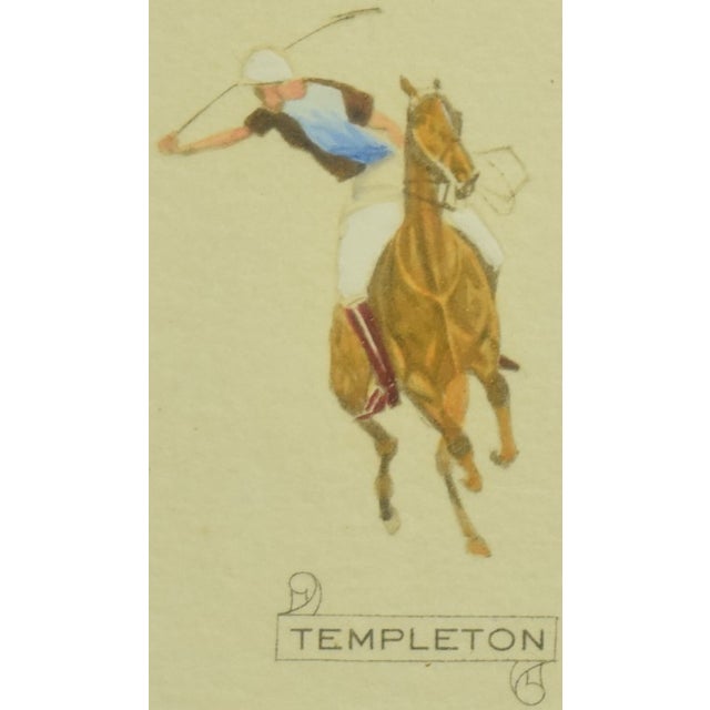 Green International Field Meadow Brook Club 1939 by Paul Brown For Sale - Image 8 of 18