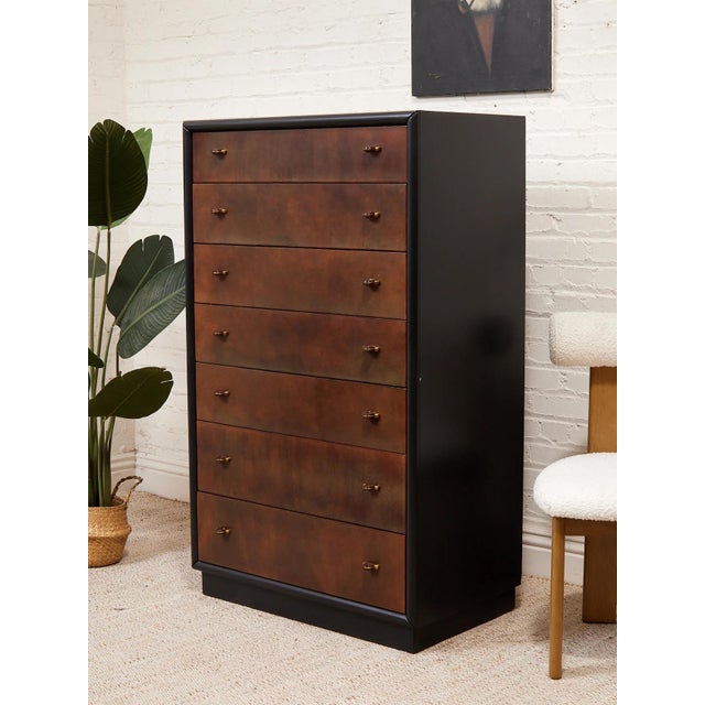 Mid 20th Century Henredon Highboy For Sale In Los Angeles - Image 6 of 11