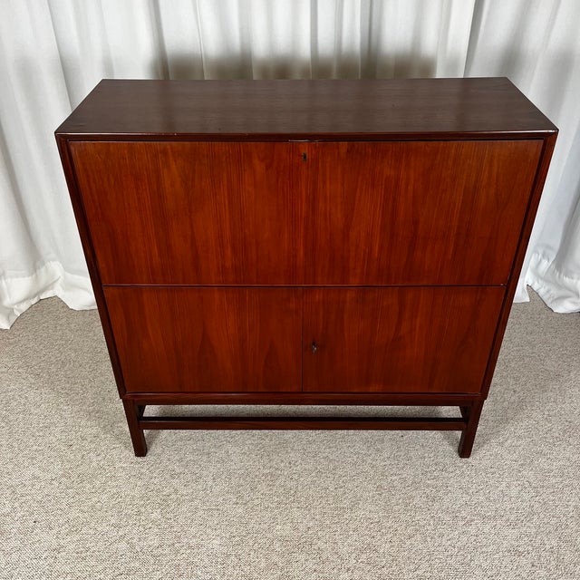 1960s Scandinavian Secretary Desk in the Style of Marian Grabinski for Ikea, 1960s For Sale - Image 5 of 18