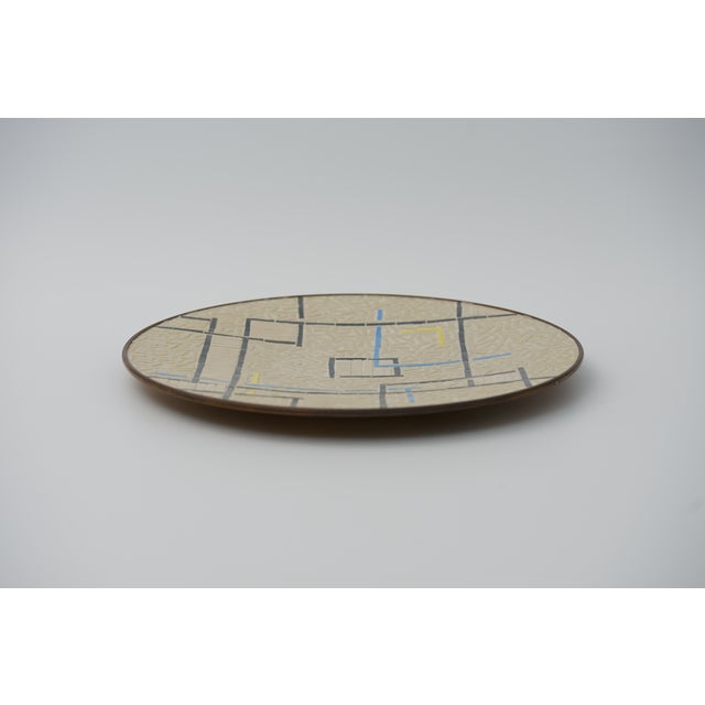 Mid-Century Modern Mid-Century Mosaic Bowl by R. Zimmermann for Ritter, 1950s For Sale - Image 3 of 9