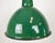 Industrial Green Enamel Factory Lamp from Polam, 1960s For Sale - Image 4 of 14