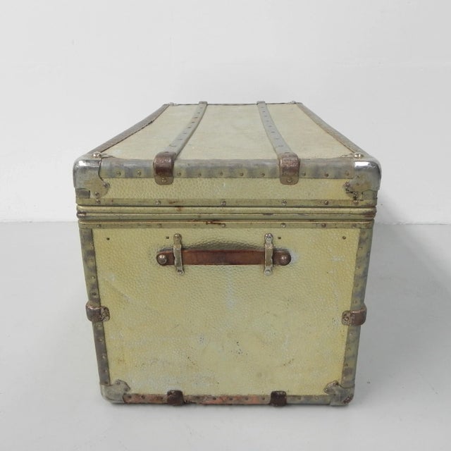 Vintage Aluminum Clad Chest For Sale - Image 6 of 18