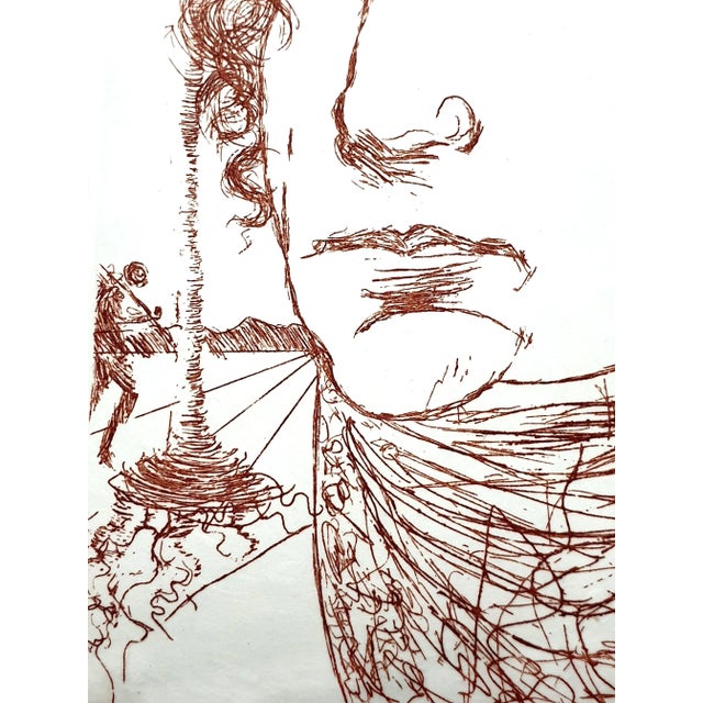 George Washington Etching by Salvador Dalí, 1967 For Sale - Image 6 of 8