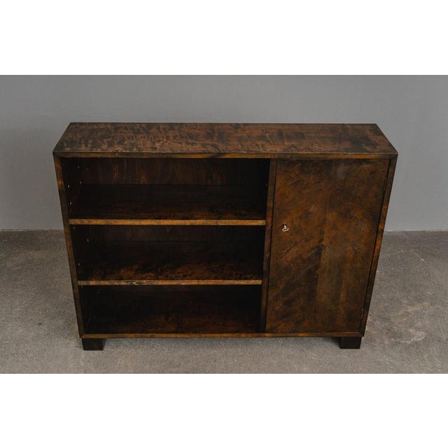 Art Deco Bookshelf in Birch For Sale - Image 10 of 17