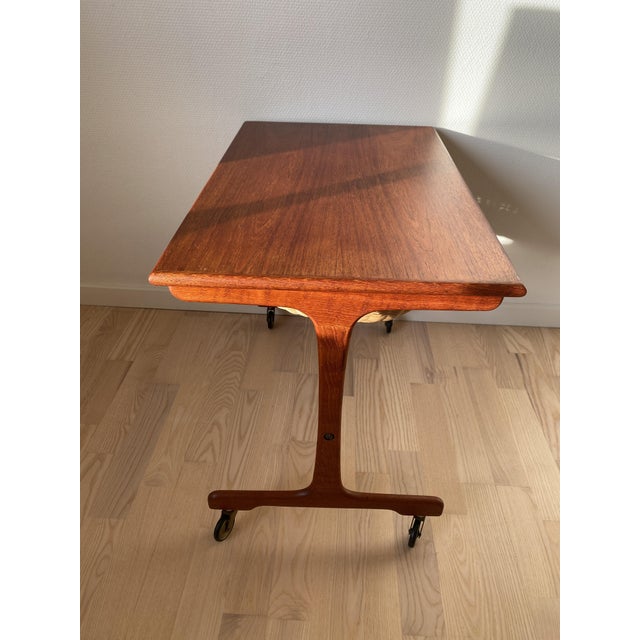 Teak Sewing Table, 1960s For Sale - Image 11 of 14