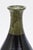 Modern 90's Italian Ceramic Tall Vase or Vessel Bottle Green, Black, Gray, Off White For Sale - Image 3 of 8