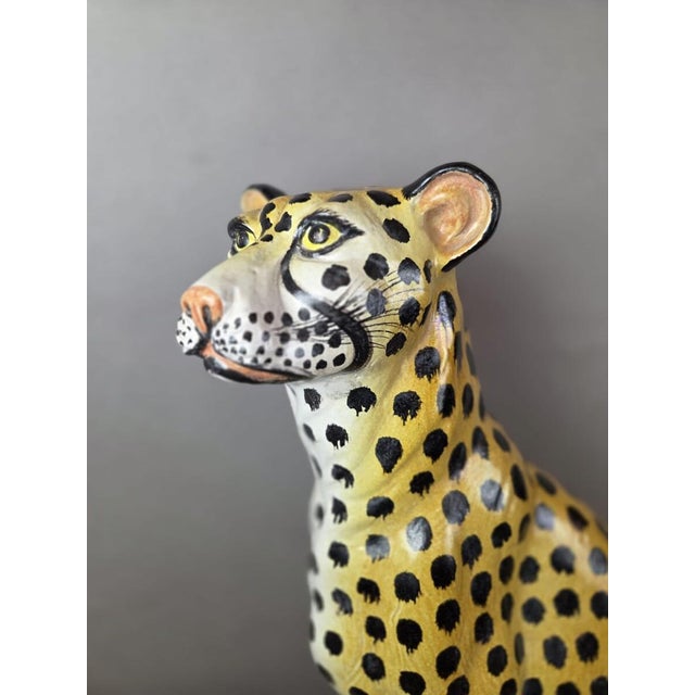 Ceramic Italian Artist, Jaguar, 1960s, Terracotta For Sale - Image 7 of 9