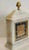 Metal 1930s Dunhill Art Deco Marble and Lapis Lazuli Mantel Clock For Sale - Image 7 of 11
