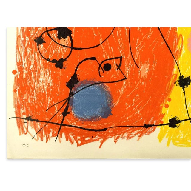 Le Lézard aux Plumes d'Or - Original Lithograph by Joan Mirò - 1971 1971 For Sale - Image 4 of 5