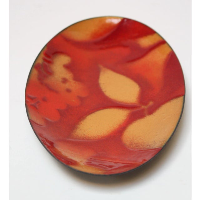Tucker and Mackintosh Oval Enamel on Copper Plate For Sale - Image 11 of 11