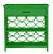 Coastal Infinity End Table - Bright Green For Sale - Image 3 of 7