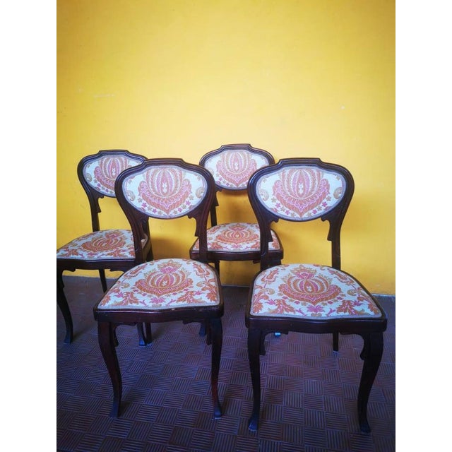Antique Chairs from Jacob & Josef Kohn, 1890s, Set of 4 For Sale - Image 4 of 4