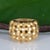 Basket-Weave Estate Ring in Solid 14k Gold – Woven Gold Ring, Size 7 For Sale - Image 9 of 9