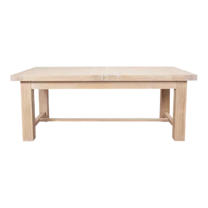 Swedish Light Modern Oak Extension Dining Table