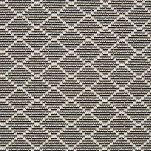 Schumacher x Stephanie Seal Brown Berg Epingle Fabric in Moonstone