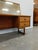 Wood Vintage Mid Century Modern Teak Vanity Desk For Sale - Image 7 of 7