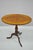 Antique Queen Anne Federal Style Mahogany Oval Tilt Top Side Tea Table For Sale - Image 10 of 10
