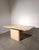 Vintage Travertine Dining Table For Sale - Image 6 of 6