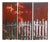 Modern Steel Garden Wall in Triptycon Stainless Steel Fence by Stefan Traloc For Sale